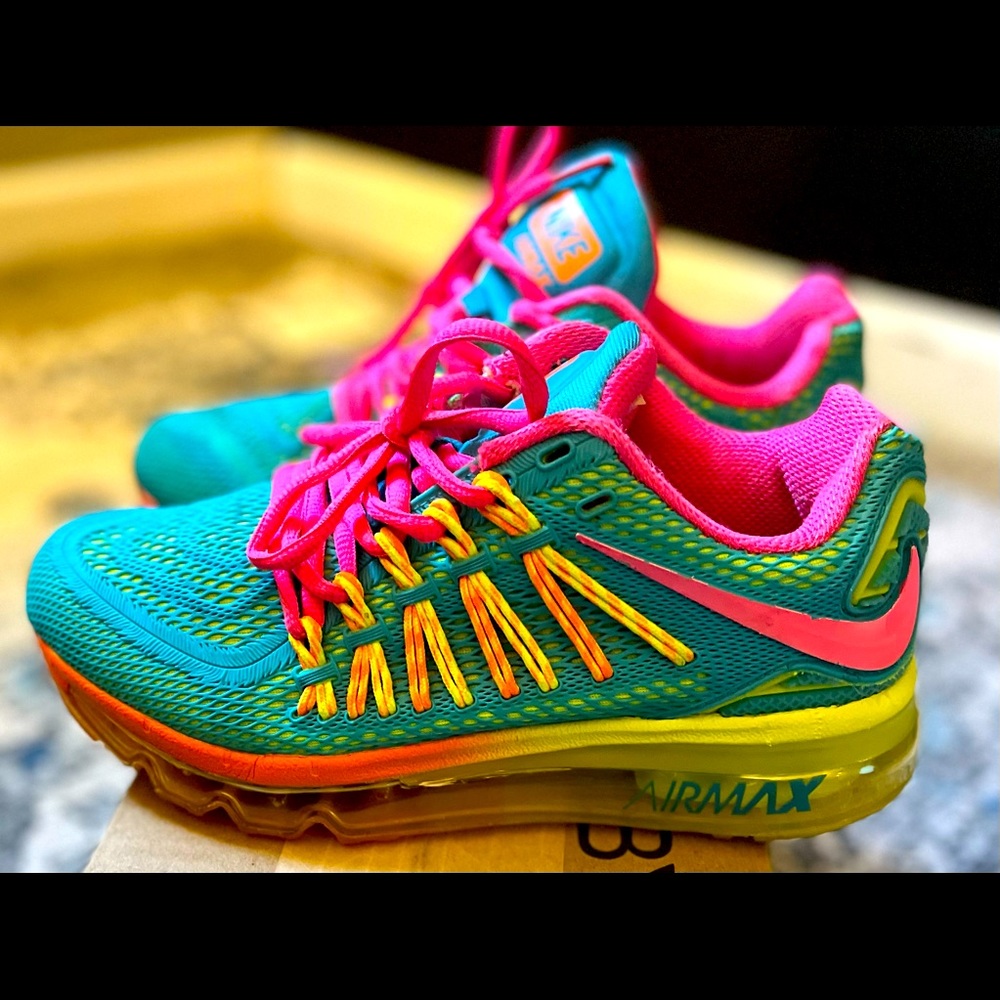 Women’s Nike Air Max (Multi-Color), Size 7: $60